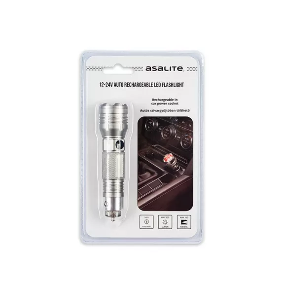 Asalite LED Akkumulátoros Lámpa Szivargyújtóról Tölthető 4W (300 lumen) Asalite LED Akkumulátoros Lámpa Szivargyújtóról Tölthető 4W (300 lumen)