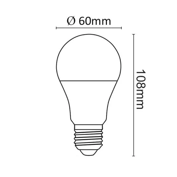 Asalite LED Izzó A60 gömb E27 7W 3000K (630 lumen) Asalite LED Izzó A60 gömb E27 7W 3000K (630 lumen)