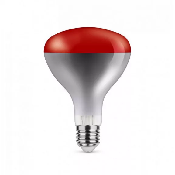 Asalite Infra Izzó R125 E27 150W Piros