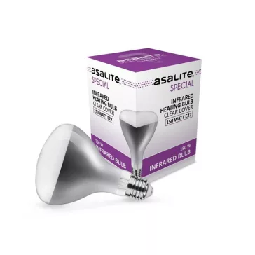 Asalite Infra Izzó R125 E27 150W Áttetsző