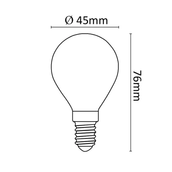 Asalite Halogén Izzó G45 mini gömb E14 18W 2800K (210 lumen) Asalite Halogén Izzó G45 mini gömb E14 18W 2800K (210 lumen)