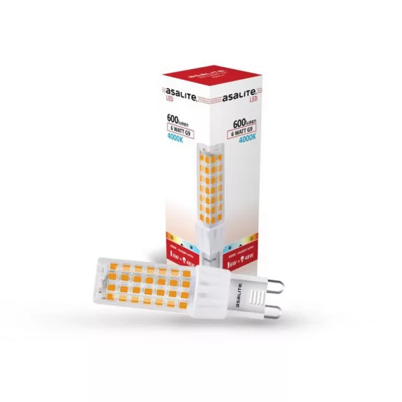 Asalite LED Izzó G9 6W 4000K (600 lumen) Asalite LED Izzó G9 6W 4000K (600 lumen)