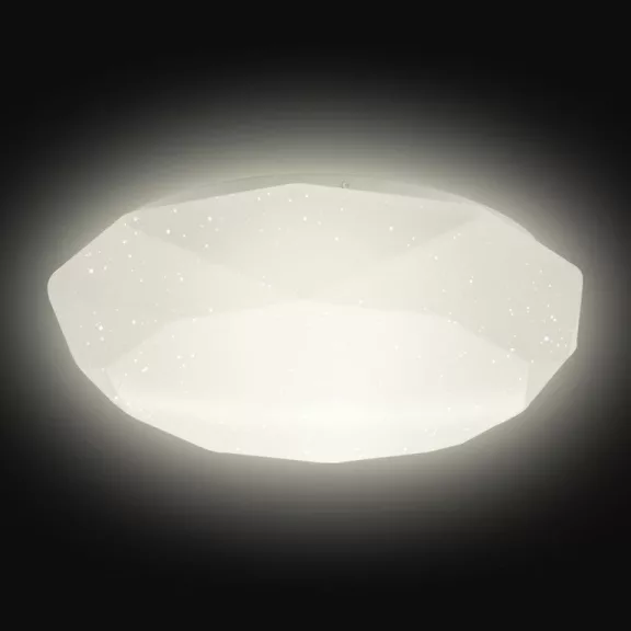 Asalite LED Mennyezeti Lámpa NORAH 12W 3000K (1050 lumen) Gyémánt/Csillagos