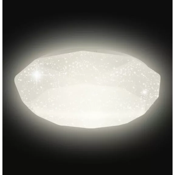 Asalite LED Mennyezeti Lámpa LIZA 48W 3000K/4000K/6500K (4080 lumen) Gyémánt/Csillagos + Távirányító CCT