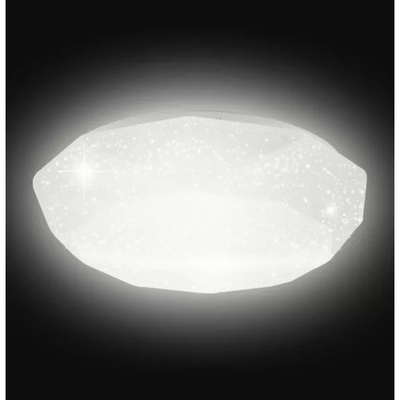 Asalite LED Mennyezeti Lámpa LIZA 48W 3000K/4000K/6500K (4080 lumen) Gyémánt/Csillagos + Távirányító CCT