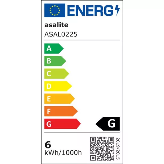 Asalite LED Asztali Lámpa Dimmerelhető 6W (480 lumen) Fekete