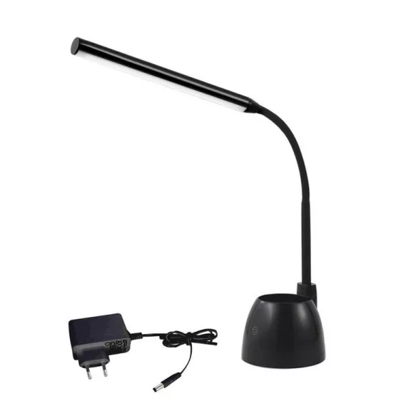 Asalite LED Asztali Lámpa Dimmerelhető 6W (480 lumen) Fekete
