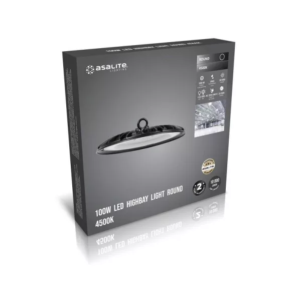 Asalite Prémium LED Csarnokvilágító 100W 4500K (10000 lumen) Asalite Prémium LED Csarnokvilágító 100W 4500K (10000 lumen)