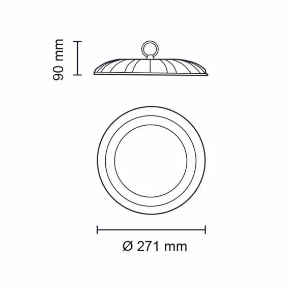 Asalite Prémium LED Csarnokvilágító 100W 4500K (10000 lumen) Asalite Prémium LED Csarnokvilágító 100W 4500K (10000 lumen)