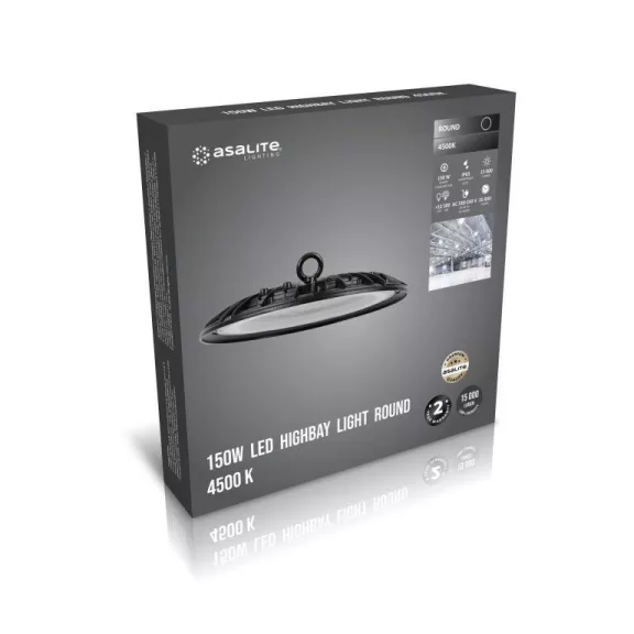 Asalite Prémium LED Csarnokvilágító 150W 4500K (15000 lumen) Asalite Prémium LED Csarnokvilágító 150W 4500K (15000 lumen)