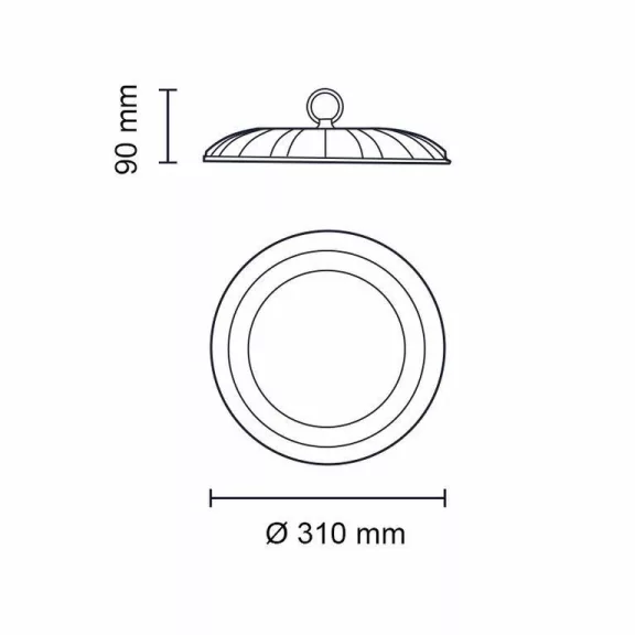 Asalite Prémium LED Csarnokvilágító 150W 4500K (15000 lumen) Asalite Prémium LED Csarnokvilágító 150W 4500K (15000 lumen)