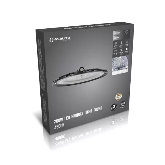 Asalite Prémium LED Csarnokvilágító 200W 4500K (20000 lumen) Asalite Prémium LED Csarnokvilágító 200W 4500K (20000 lumen)