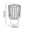 Asalite Prémium Akkumulátoros Kempinglámpa 4,5W (350 lm) + Rovarcsapda