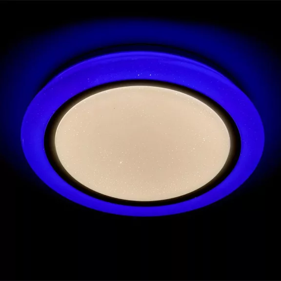 Asalite LED Mennyezeti Lámpa MIA 50W 3000K/4000K/6500K (3500 lumen) Kerek/Csillagos + RF Távirányító 3CCT+RGB