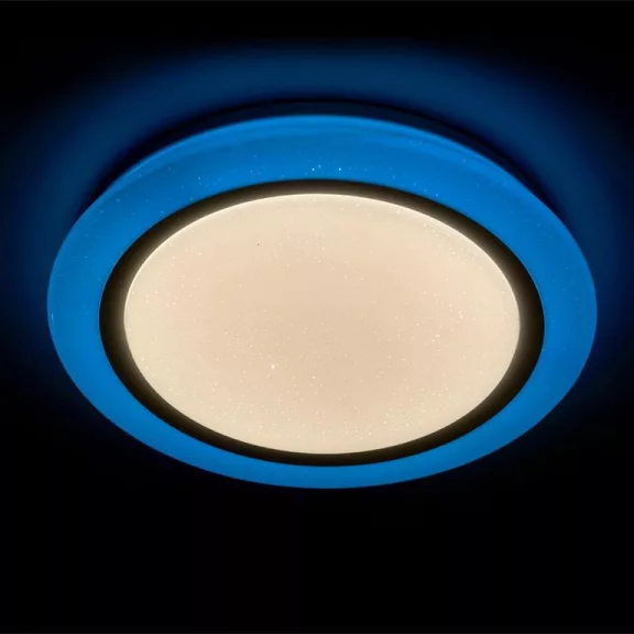 Asalite LED Mennyezeti Lámpa MIA 50W 3000K/4000K/6500K (3500 lumen) Kerek/Csillagos + RF Távirányító 3CCT+RGB