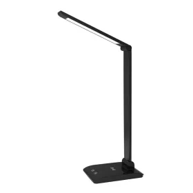   Asalite LED Asztali Lámpa Dimmerelhető 7W (450 lumen) CCT Wireless USB Fekete