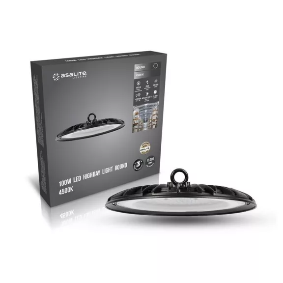 Asalite Prémium LED Csarnokvilágító 100W 4500K (15000 lumen) Asalite Prémium LED Csarnokvilágító 100W 4500K (15000 lumen)