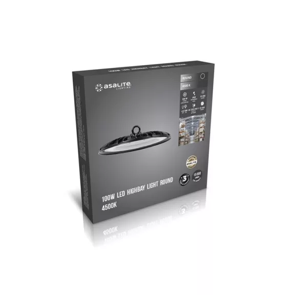 Asalite Prémium LED Csarnokvilágító 100W 4500K (15000 lumen) Asalite Prémium LED Csarnokvilágító 100W 4500K (15000 lumen)