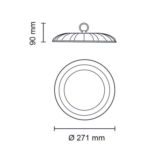 Asalite Prémium LED Csarnokvilágító 100W 4500K (15000 lumen) Asalite Prémium LED Csarnokvilágító 100W 4500K (15000 lumen)