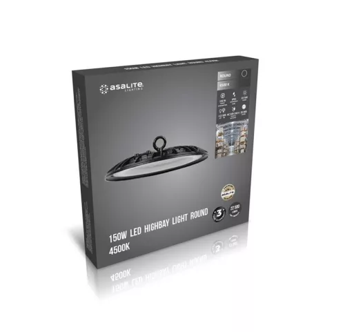 Asalite Prémium LED Csarnokvilágító 150W 4500K (22500 lumen)