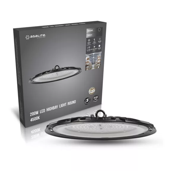 Asalite Prémium LED Csarnokvilágító 200W 4500K (30000 lumen) Asalite Prémium LED Csarnokvilágító 200W 4500K (30000 lumen)