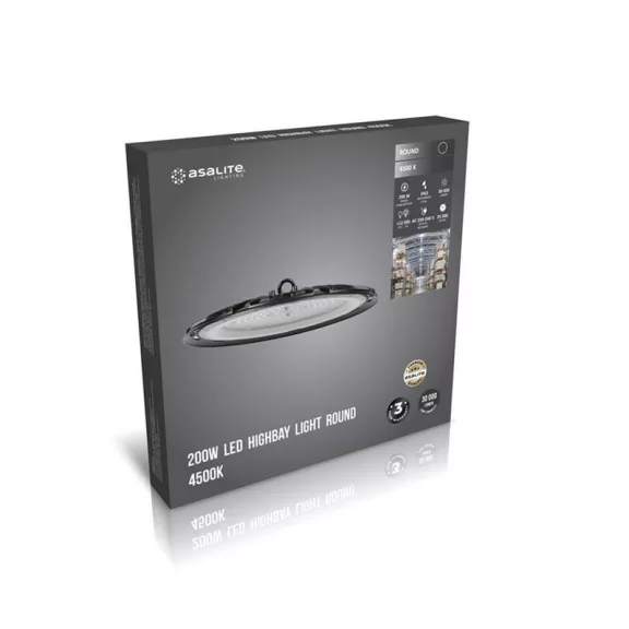 Asalite Prémium LED Csarnokvilágító 200W 4500K (30000 lumen) Asalite Prémium LED Csarnokvilágító 200W 4500K (30000 lumen)