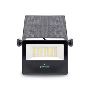   Asalite LED Napelemes Szolár Kerti Lámpa Slim 10W 4000K (1300 lumen) + Szenzor