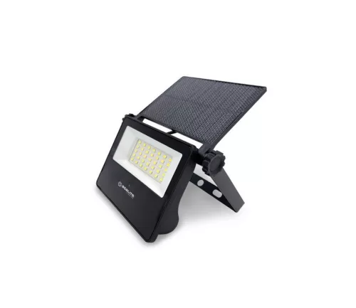 Asalite LED Napelemes Szolár Kerti Lámpa Slim 10W 4000K (1300 lumen) + Szenzor