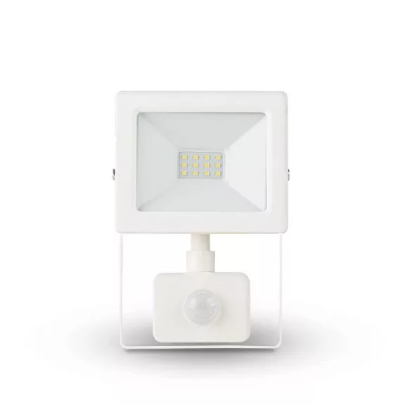 Asalite LED Fehér Reflektor Slim 10W 4500K (900 lumen) + Mozgásérzékelő Szenzor Asalite LED Fehér Reflektor Slim 10W 4500K (900 lumen) + Mozgásérzékelő Szenzor