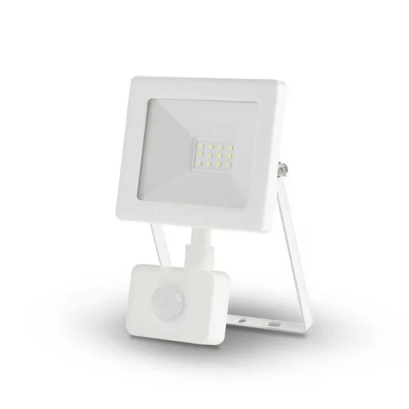 Asalite LED Fehér Reflektor Slim 10W 4500K (900 lumen) + Mozgásérzékelő Szenzor Asalite LED Fehér Reflektor Slim 10W 4500K (900 lumen) + Mozgásérzékelő Szenzor