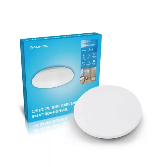 Asalite LED Mennyezeti Lámpa Nelly IP44 36W (3800 lumen) Kerek CCT