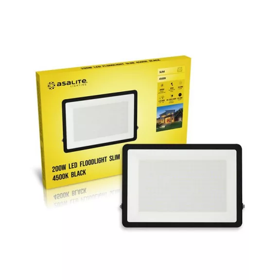 Asalite LED Reflektor Slim 200W 4500K (18000 lumen)