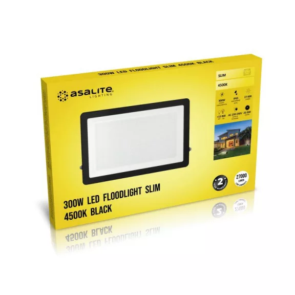Asalite LED Reflektor Slim 300W 4500K (27000 lumen)