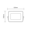 Asalite LED Reflektor Slim 20W 6500K (1800 lumen)