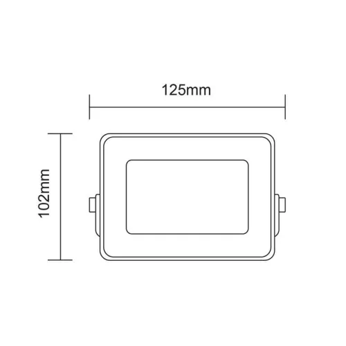 Asalite LED Reflektor Slim 20W 6500K (1800 lumen)