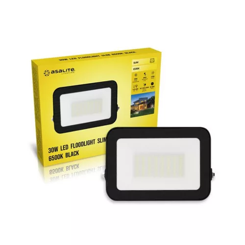 Asalite LED Reflektor Slim 30W 6500K (2700 lumen)