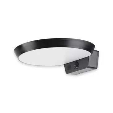  Asalite LED Napelemes Szolár Kerti Lámpa IP54 6W CCT (600 lumen) Kerek + Szenzor