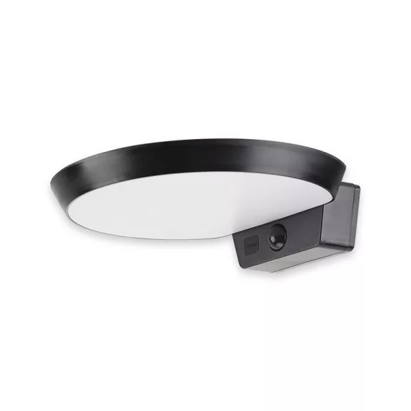 Asalite LED Napelemes Szolár Kerti Lámpa IP54 6W CCT (600 lumen) Kerek + Szenzor