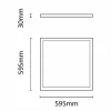 Asalite Prémium LED Panel BackLit 60x60cm 36W CCT (5000 lumen) LIFUD UGR<19