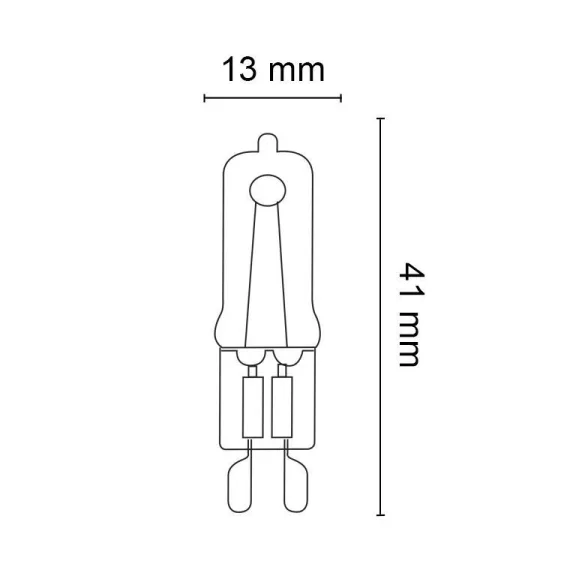 Asalite Halogén Sütő Izzó G9 28W 2700K (330 lumen) Asalite Halogén Sütő Izzó G9 28W 2700K (330 lumen)