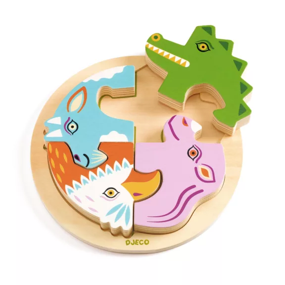 Formaillesztő, formaberakó - Kroki körtánca - Rondo Croco Formaillesztő, formaberakó - Kroki körtánca - Rondo Croco
