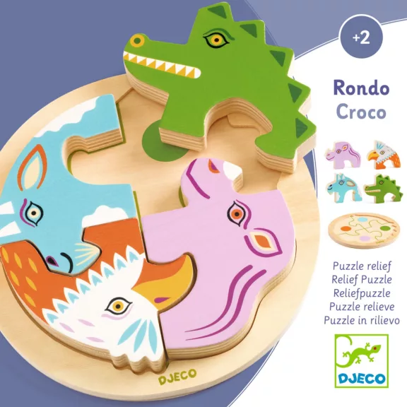 Formaillesztő, formaberakó - Kroki körtánca - Rondo Croco Formaillesztő, formaberakó - Kroki körtánca - Rondo Croco