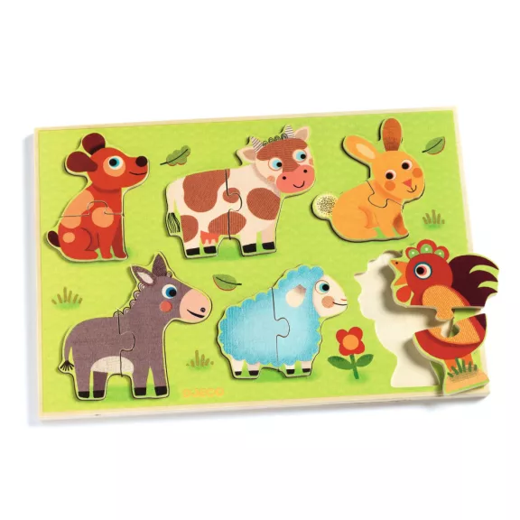 Formaillesztő, formaberakó - Helló tehén - Coucou cow Formaillesztő, formaberakó - Helló tehén - Coucou cow