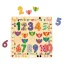   Formaillesztő, formaberakó - 1-től 10-ig kirakó - Puzzle 1 - 10