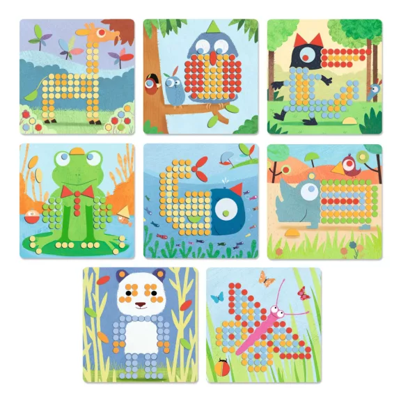 Pötyi mozaik - Vadállatok - Mosaico Rigolo Pötyi mozaik - Vadállatok - Mosaico Rigolo