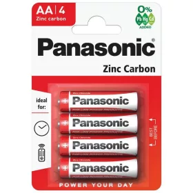   Panasonic Féltartós Ceruza elem AA (R6) BL/4 Pan fél Ceruza AA