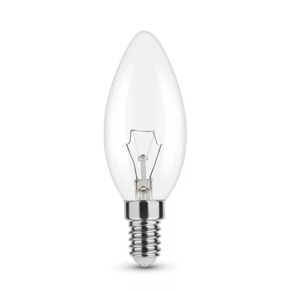 Rezgésálló Izzó C35 gyertya E14 40W 2700K (340 lumen) Rezgésálló Izzó C35 gyertya E14 40W 2700K (340 lumen)