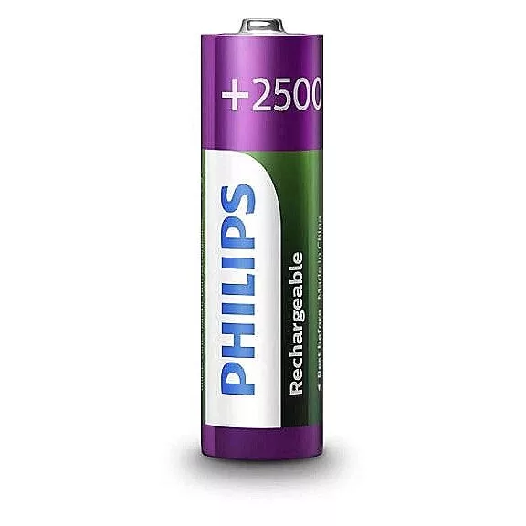 Philips Újratölthető NIMH Ceruza Akku AA 2500 mAh (R6B4RTU25/10) (1,2V) B4