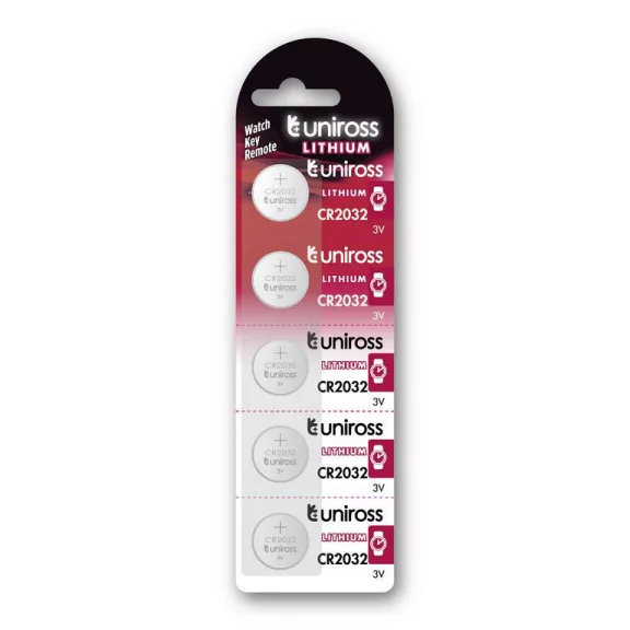 Uniross Lithium Gombelem 2032 (3V) B5 Uniross Lithium Gombelem 2032 (3V) B5