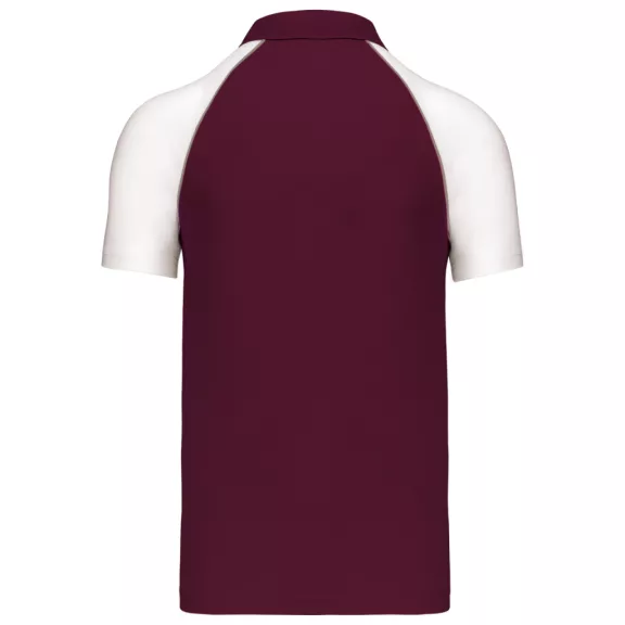 Kariban KA226 BASEBALL KONTRASZTOS PÓLÓING 2XL Kariban KA226 BASEBALL KONTRASZTOS PÓLÓING 2XL